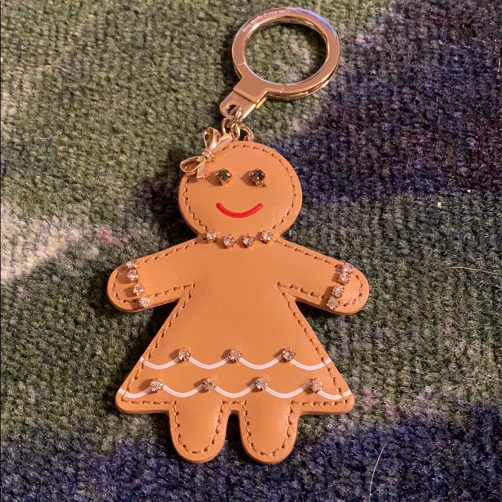 Kate spade Ginger bread key chain